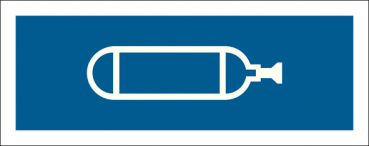 Aufkleber "Sauerstoff"
