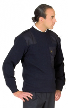 Strickpullover mit Rundhals - Größe 56