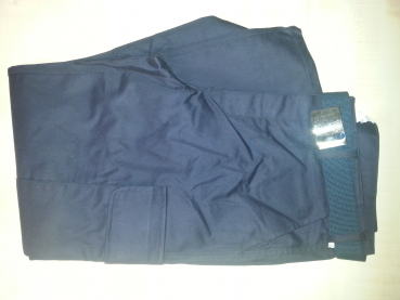 Bundhose schwarz-blau