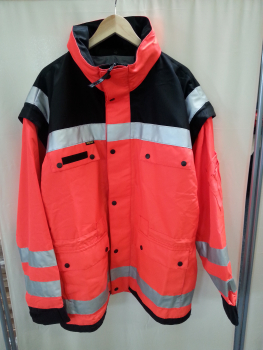 Rettungsdienstjacke GSG (Reflexite silber) - Größe 58/60