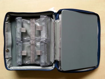 PAX Ampullarium X-Groß Schiene dunkelblau