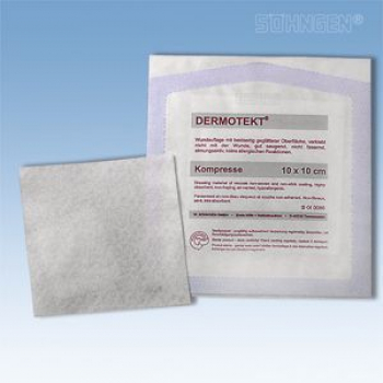 Dermotekt Wundkompresse 10 x 10 cm