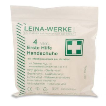 Einmalhandschuhe aus Vinyl
