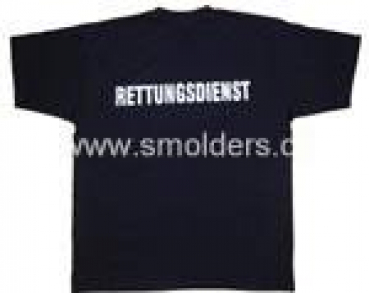 Rettungsdienstshirt marine