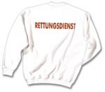 Sweat-Shirt weiß