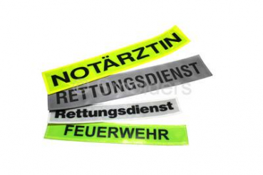 Rückenschild gelb
