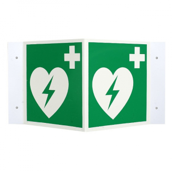 AED Nasenschild