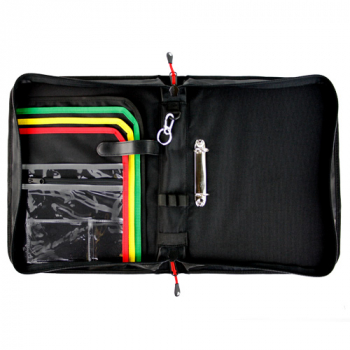 Einsatz Organizer / Fahrtenbuch blau