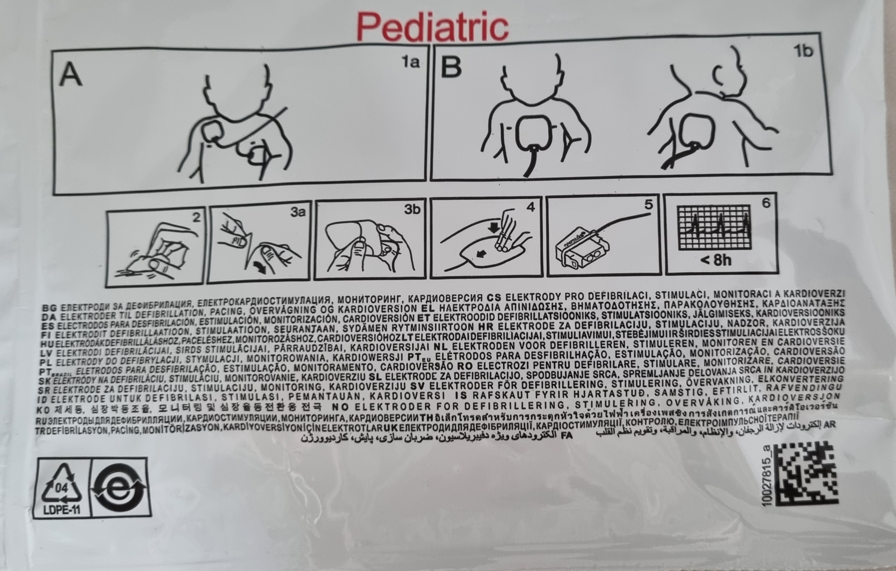 Defibrillations-Elektrode Corpuls® corPatch Easy für Kinder