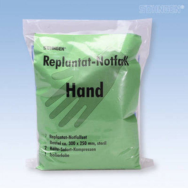 Replantat Notfallset Hand