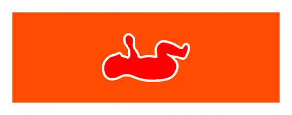 Aufkleber "Säuglinge rot"