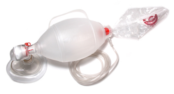 Ambu Spur II Beatmungsbeutel mit Maske und Demandventil