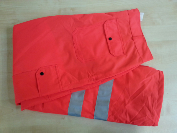 Einsatzhose leuchtorange - Größe  48