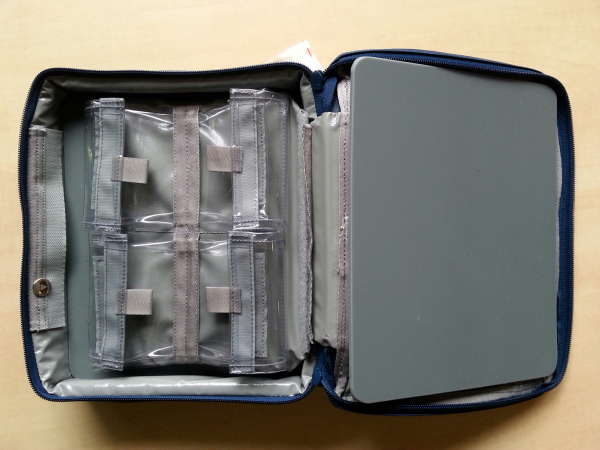 PAX Ampullarium X-Groß Schiene dunkelblau