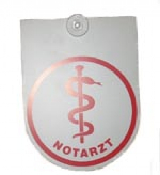 Autoplakette NOTARZT
