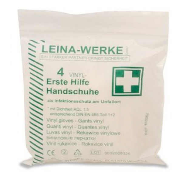 Einmalhandschuhe aus Vinyl