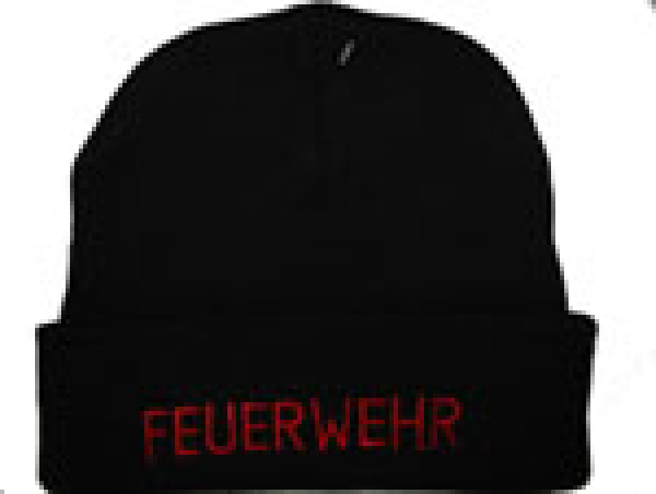 Strickmütze schwarz