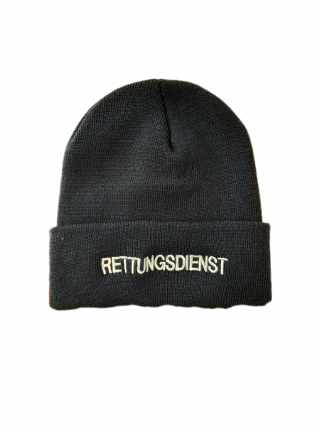 Strickmütze Rettungsdienst