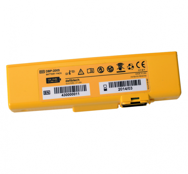 Defibtech Lifeline VIEW/ECG/PRO AED Batterie