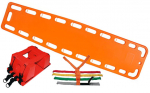 Spineboard inkl. Gurtspinne und Kopffixierung